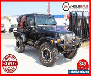 2006 Jeep Wrangler TJ 65th Anniversary Softtop 2dr Man 6sp 4x4 4.0i [MY06] M